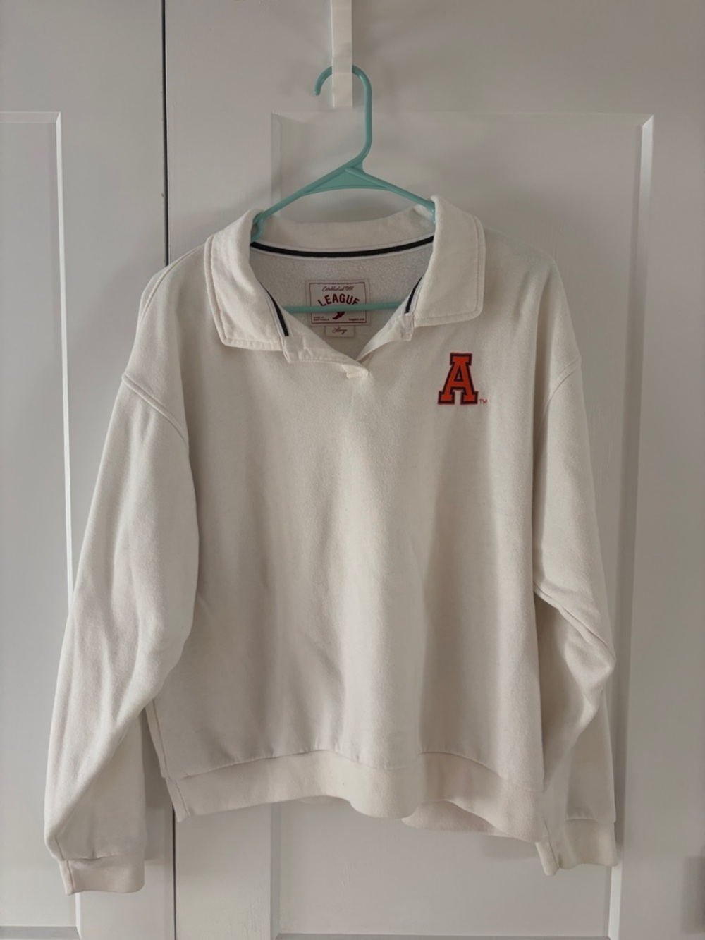 Vintage Auburn “A” Cropped Pullover